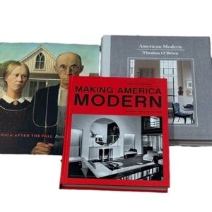American Modern Art & Design Book Collection, Set of 3 Collector Edition Books